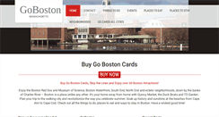 Desktop Screenshot of goboston.com